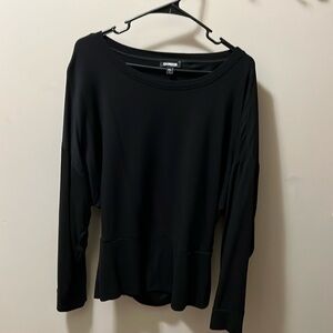 Express Cut-Out Back Sweatshirt Size L